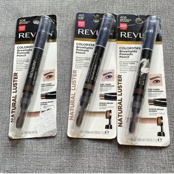 Revlon ColorStay Browlights Waterproof Natural Eyebrow Pencil - Picture 2 of 2